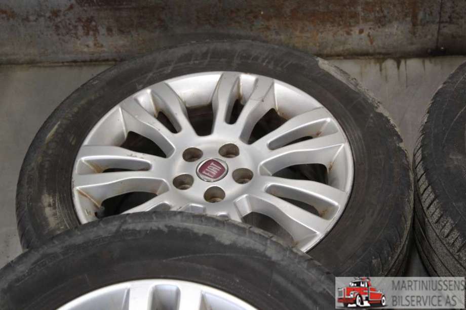 Felgsett aluminium til Fiat Doblo 2010-->> (Type II)  (FIAT|5X100|6X16 ET 36.5|16X6 ET36.5)