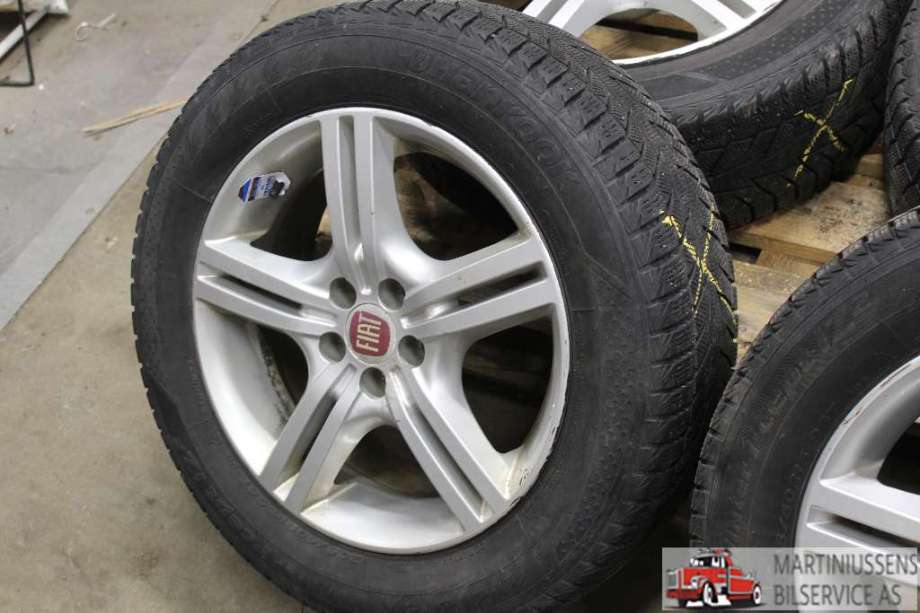 Felgsett aluminium til Fiat Doblo 2010-->> (Type II)  (FIAT|5X100|5X16 ET 35;6|16X6.5)