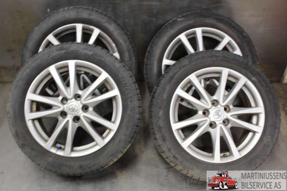 Felgsett aluminium til Toyota Avensis, 2009-2015 (Type III, Fase 1)  (TOYOTA|3;5X114)