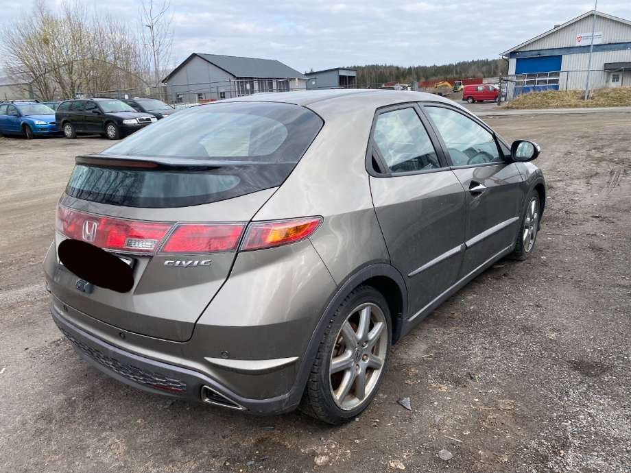 Støtfanger bak til Honda Civic, 2006-2011 (Type VIII)  (HONDA|)