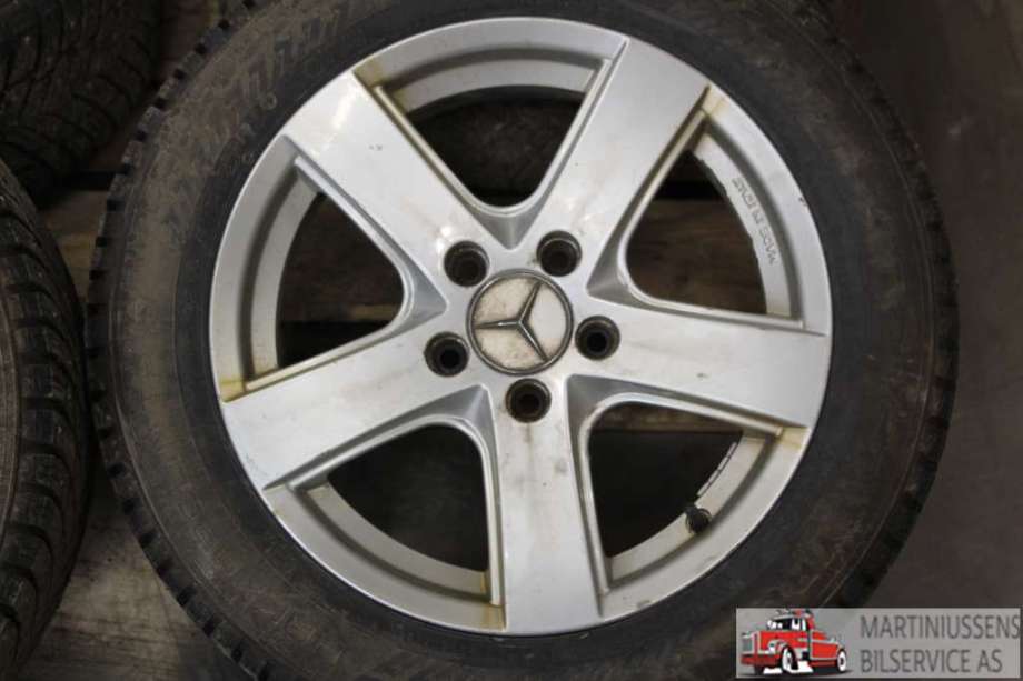 Felgsett aluminium til Mercedes A-Klasse 2012-2018 (W176) (W176) (MERCEDES|5X112|5X16 ET 49;6|)