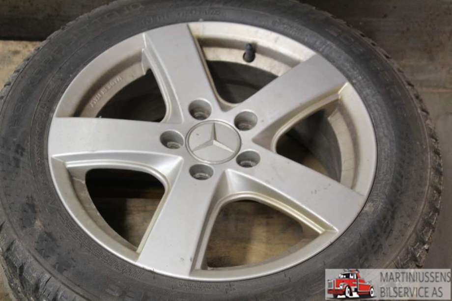 Felgsett aluminium til Mercedes A-Klasse 2012-2018 (W176) (W176) (MERCEDES|5X112|5X16 ET 49;6|)