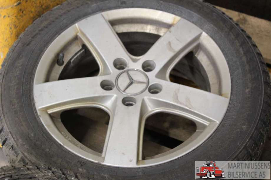 Felgsett aluminium til Mercedes A-Klasse 2012-2018 (W176) (W176) (MERCEDES|5X112|5X16 ET 49;6|)