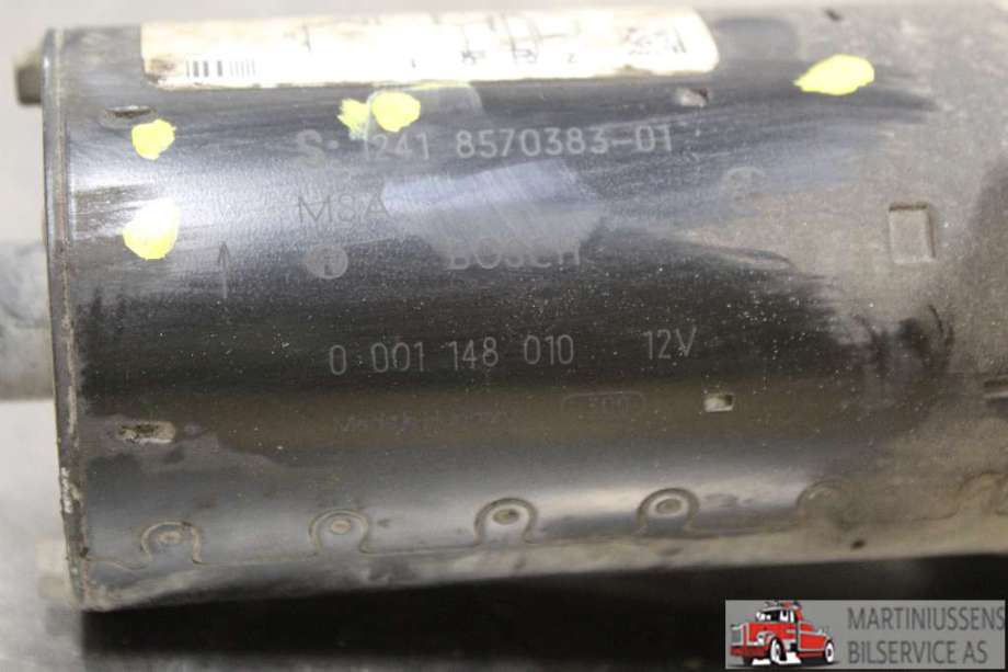 Starter diesel til BMW 1-Serie 2011-2015 (Fase 1) (F20/F21) (F20/F21) (BMW||0 001 148 010|S: 1241 8570383-01)