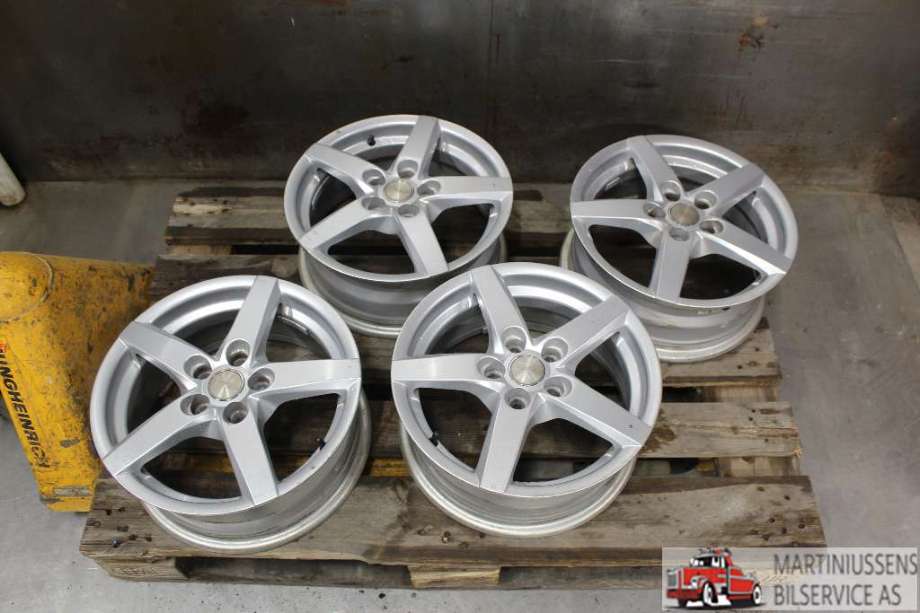 Felgsett aluminium til Fiat Doblo 2010-->> (Type II) (FIAT|5X98 ET38||15X6 ET38)