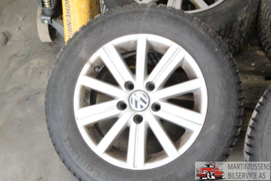 Felgsett aluminium til VW Golf VI 2008-2012  (VOLKSWAGEN|5X112|5X15 ET 50;6|5K0 601 625 J)