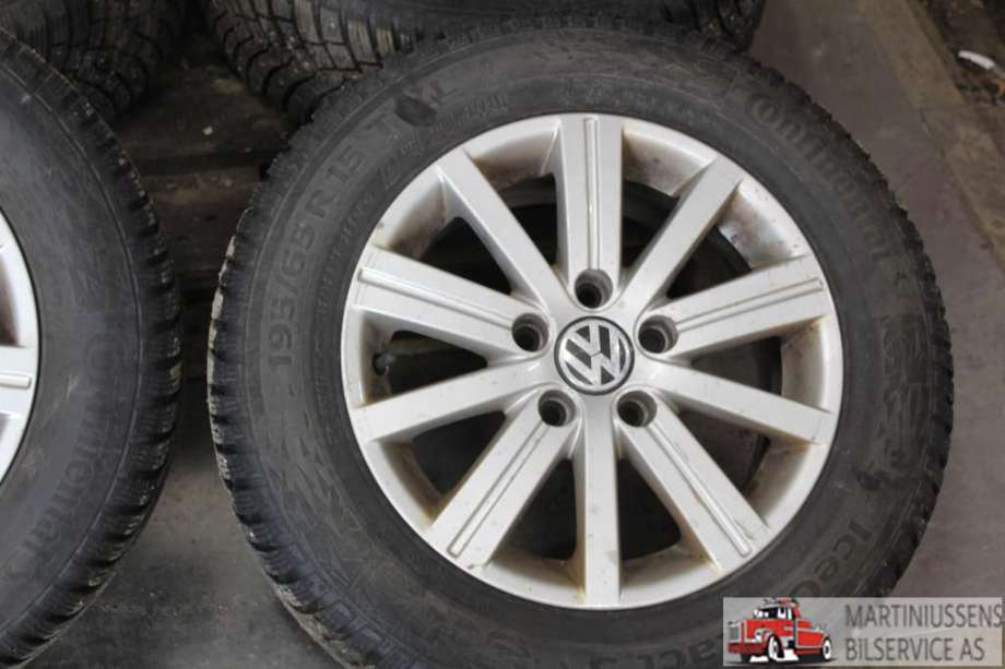 Felgsett aluminium til VW Golf VI 2008-2012  (VOLKSWAGEN|5X112|5X15 ET 50;6|5K0 601 625 J)