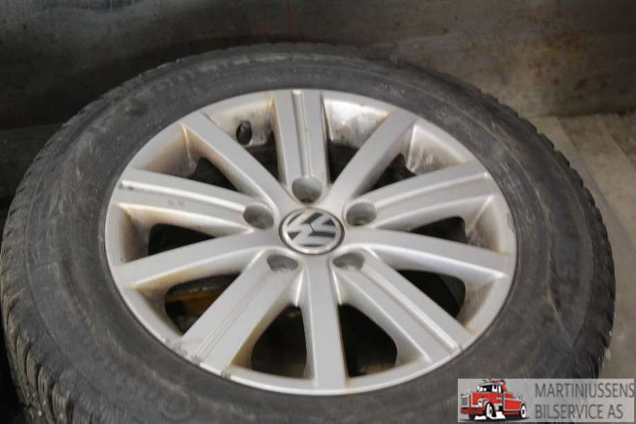 Felgsett aluminium til VW Golf VI 2008-2012  (VOLKSWAGEN|5X112|5X15 ET 50;6|5K0 601 625 J)