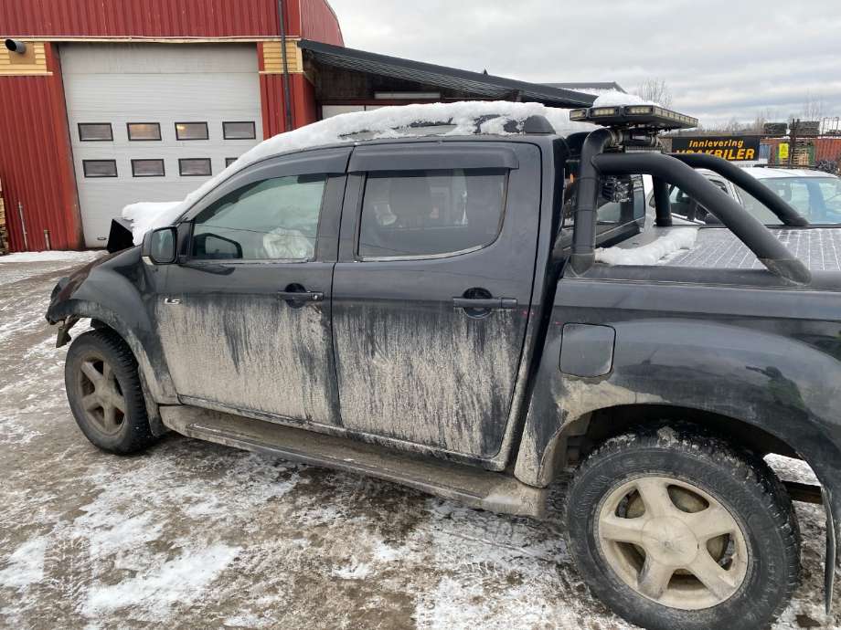 Hjulsett aluminium vinter til Isuzu D-Max, 2012-2017 (Type II, Fase 1)  (ISUZU|)
