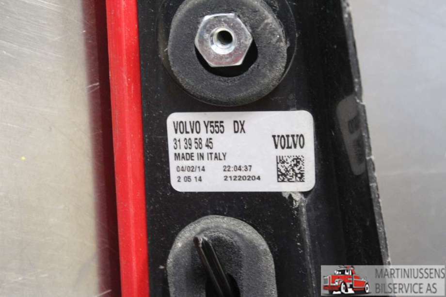 Baklykt høyre til Volvo V40 2012-2019  (VOLVO||31395845)