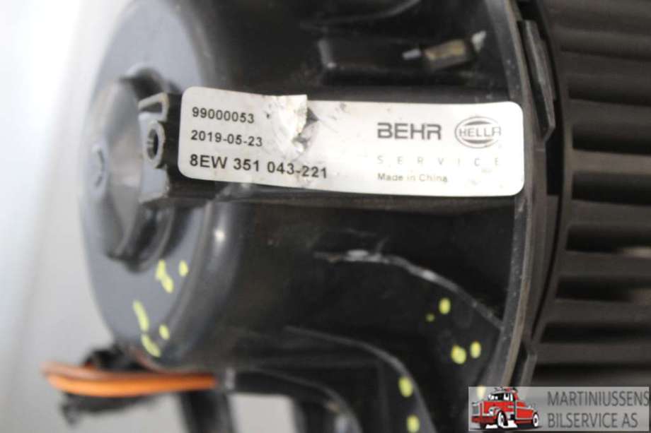 Varmeapparat motor til Audi A3 2003-2008 (Type II, Fase 1) (AUDI||8EW 351 043-221)