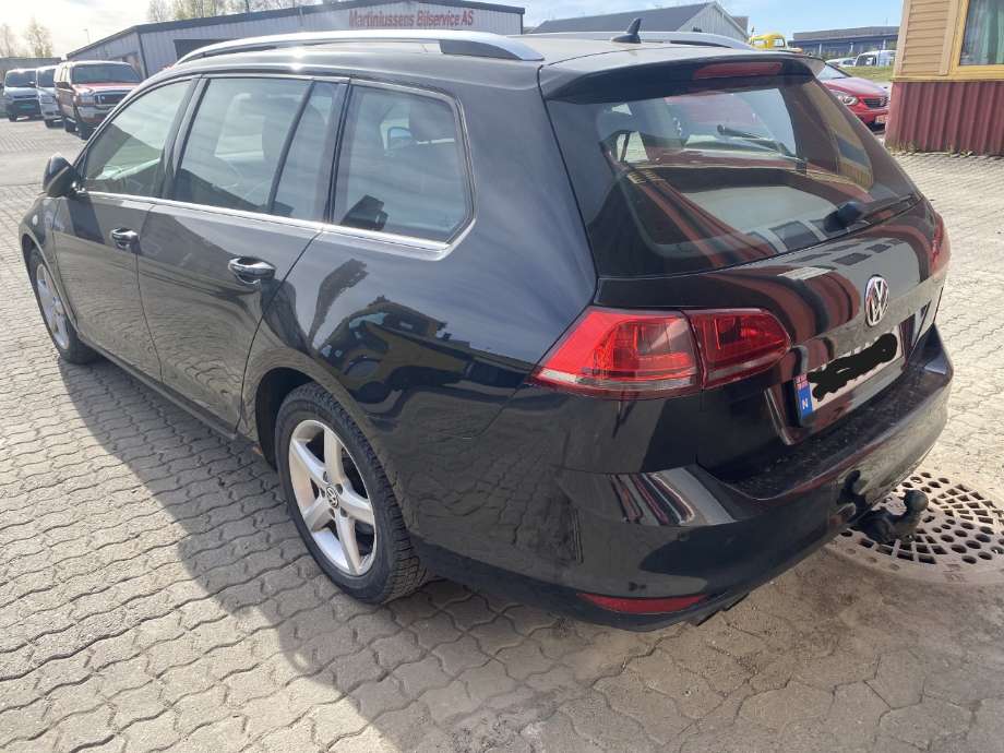 Støtfanger bak til VW Golf VII 2012-2017 (Fase 1)  (VOLKSWAGEN|)