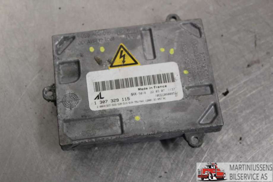 Styreenhet xenon/ballast til Audi A3, 2003-2008 (Type II, Fase 1)  (AUDI|1 307 329 115)