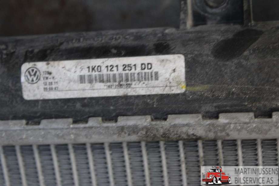 Radiator (automat gir) til Audi A3 2009-2012 (Type II, Fase 2)  (AUDI|)