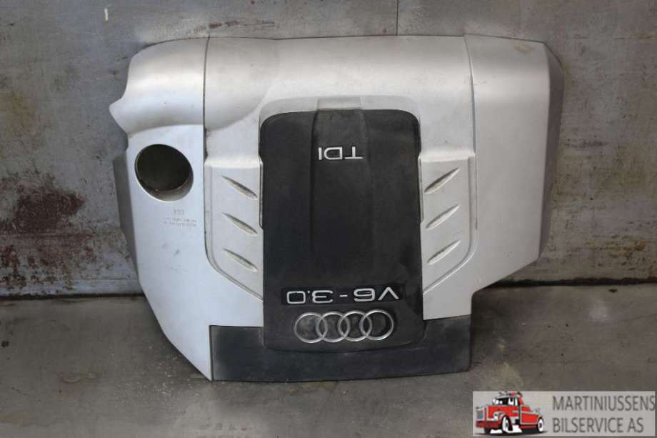 Motordeksel over motor til Audi Q7, 2006-2010 (Type I, Fase 1)  (AUDI|)