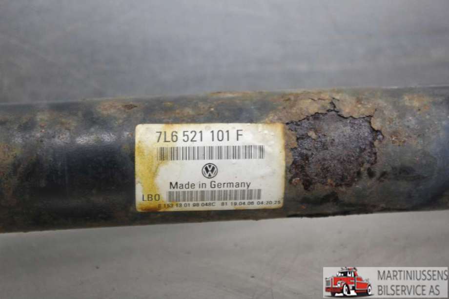 Mellomaksel fremre til Audi Q7 2006-2010 (Type I, Fase 1)  (AUDI||7L6 521 101 F)
