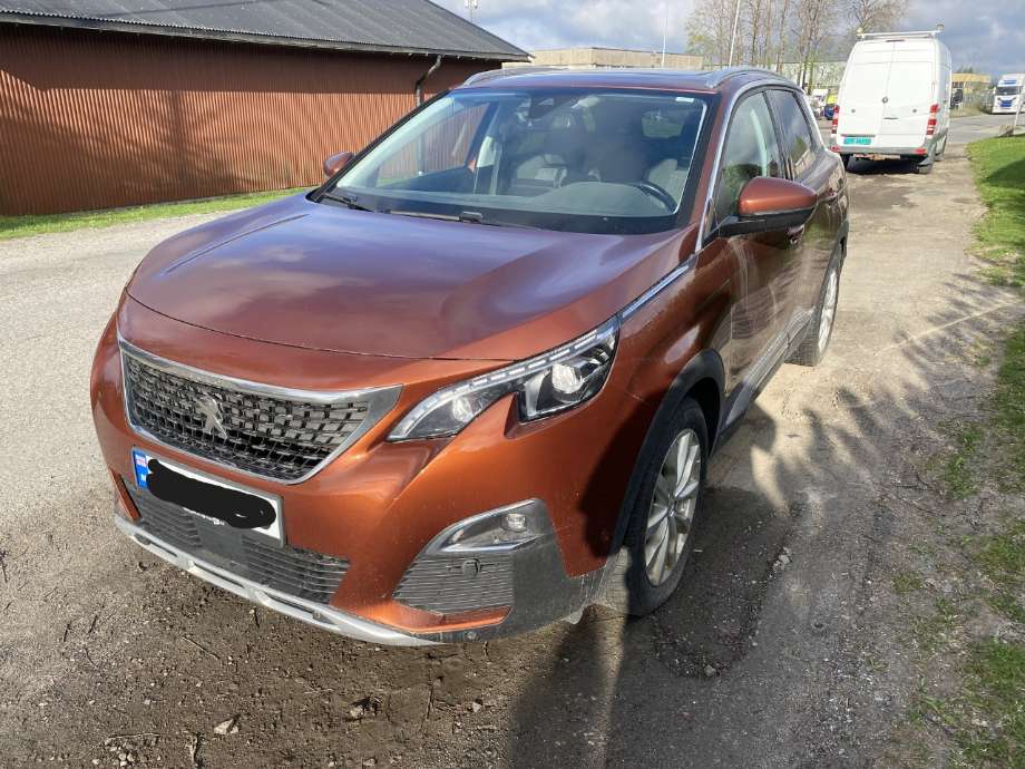 Støtfanger foran til Peugeot 3008, 2016-->> (Type II)  (PEUGEOT|)