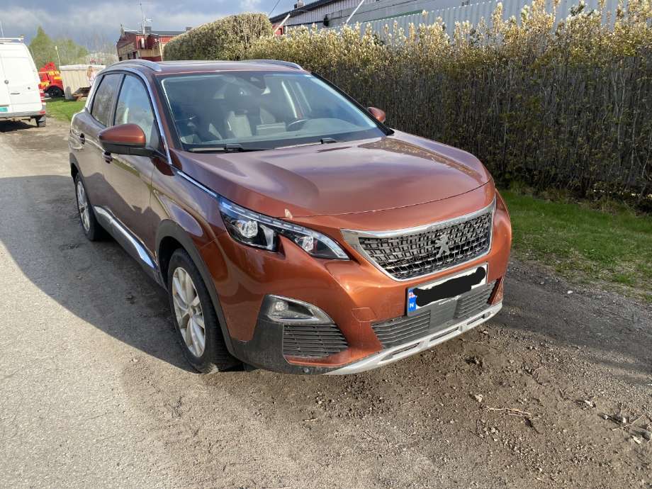 Støtfangerforsterkning foran til Peugeot 3008 2016-->> (Type II)  (PEUGEOT|)
