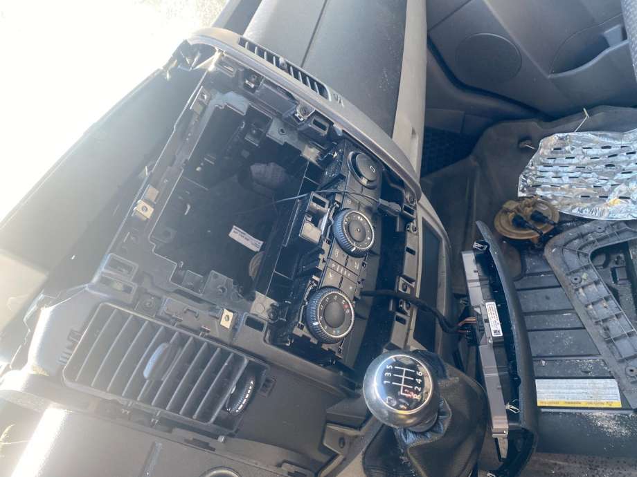 Varmeapparat betjening til VW Crafter, 2011-2016 (Type I, Fase 2)  (VOLKSWAGEN|)