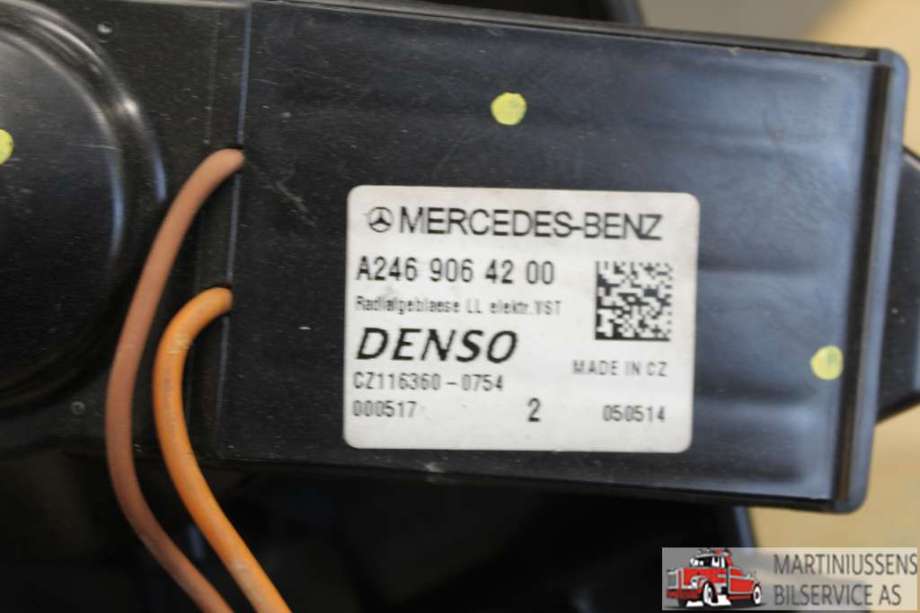 Varmeapparat motor til Mercedes A-Klasse 2012-2018 (W176) (W176) (MERCEDES||A246 906 42 00)