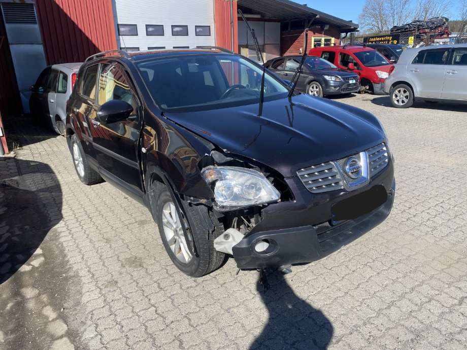 Viskermotor frontrute til Nissan Qashqai, 2007-2010 (Type I, Fase 1)  (NISSAN|)