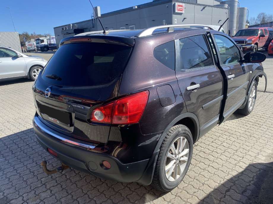 Bakluke til Nissan Qashqai, 2007-2010 (Type I, Fase 1)  (NISSAN|)