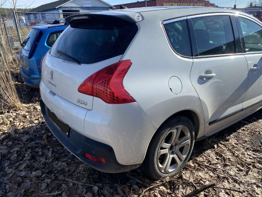 Dør høyre bak til Peugeot 3008, 2009-2016 (Type I)  (PEUGEOT|)
