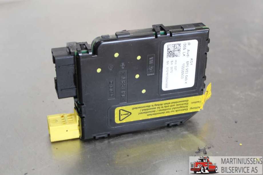 Airbag elektronikk til Audi A3, 2009-2012 (Type II, Fase 2)  (AUDI|)