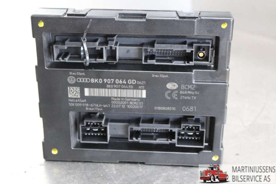 Styreenhet comfort (BCM) til Audi A4, 2007-2014 (Type IV) (B8) (B8) (AUDI|)