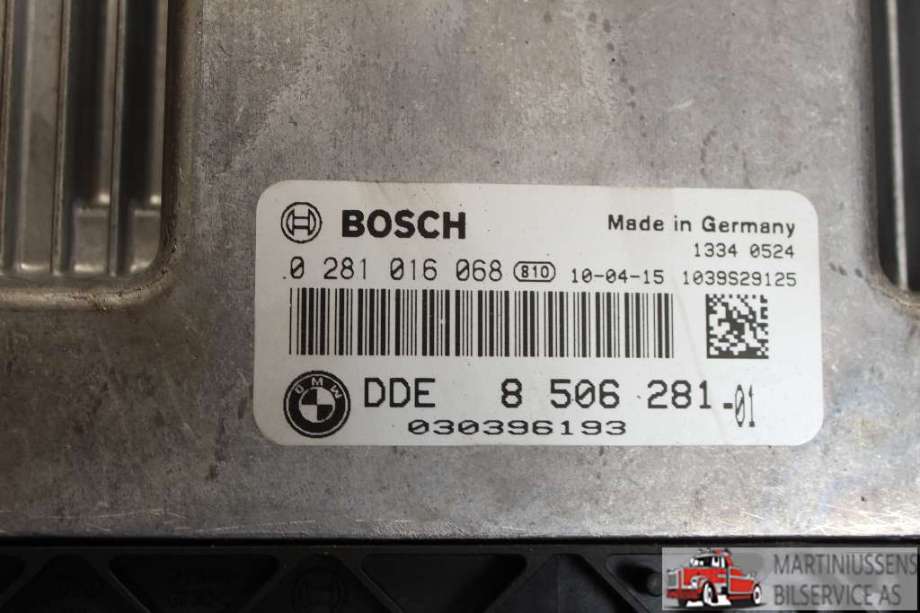 Styreenhet motor til BMW 1-Serie 2004-2011 (E81/E82/E87/E88) (E81/E82/E87/E88) (BMW||0 281 016 068)