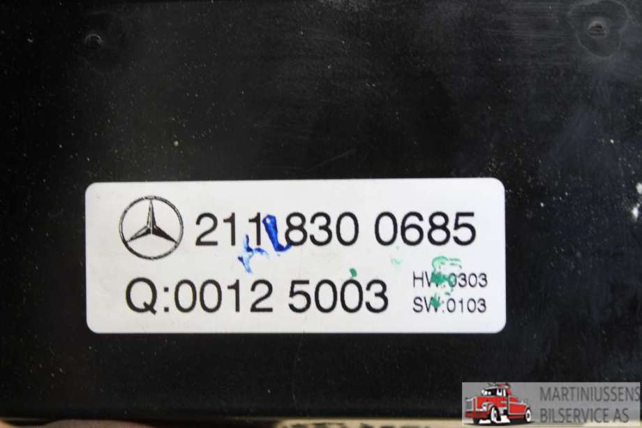 Varmeapparat betjening til Mercedes E-Klasse, 2002-2006 (Fase 1) (W211) (W211) (MERCEDES|)