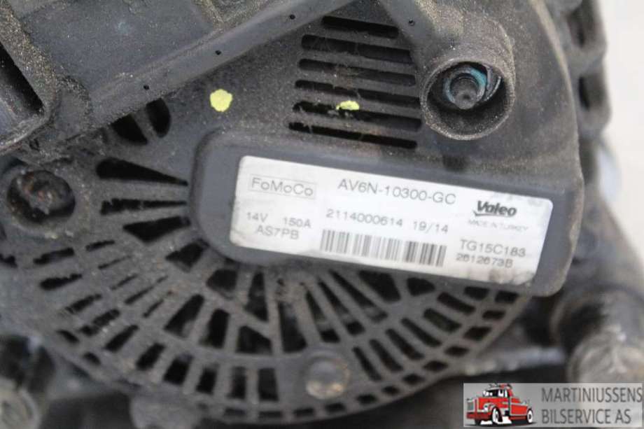 Dynamo til Ford Transit Courier, 2014-2018 (Type I, Fase 1)  (FORD|)