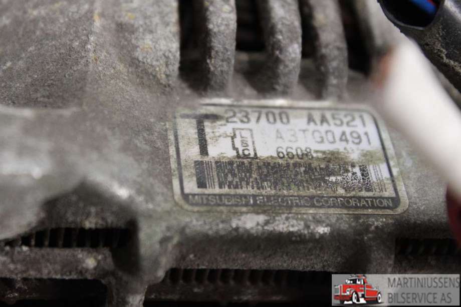 Dynamo til Subaru Forester, 2005-2008 (Type II, Fase 2)  (SUBARU|)