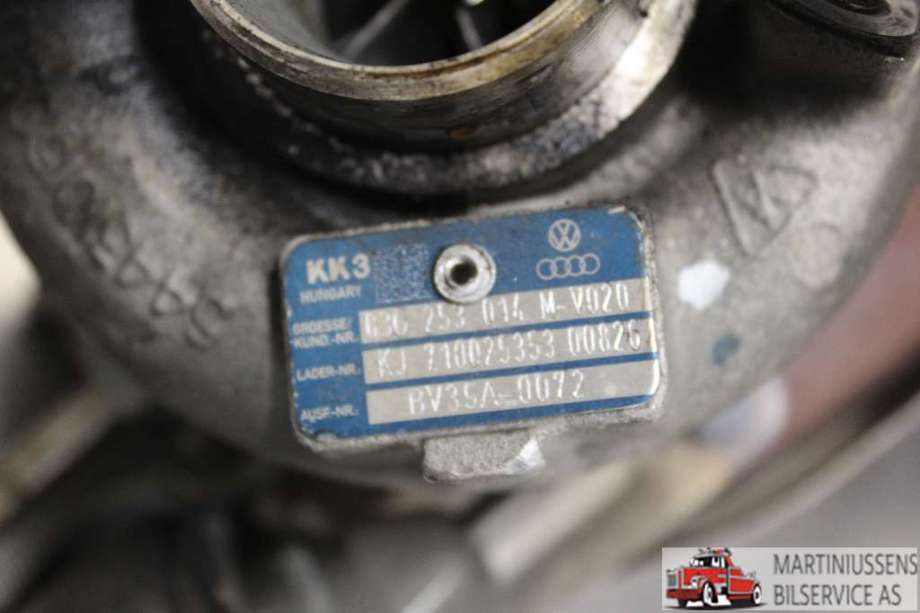 Turbo til Škoda Octavia, 2009-2013 (Type II, Fase 2)  (SKODA|)