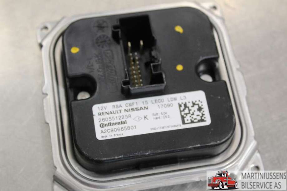 Styreenhet xenon/ballast til Renault Megane, 2016-->> Type IV  (RENAULT|)