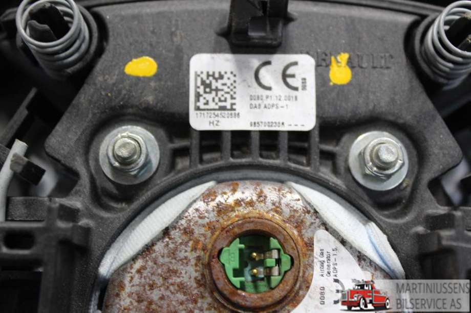 Airbag rattpute til Renault Megane 2016-->> Type IV  (RENAULT||985700230R)