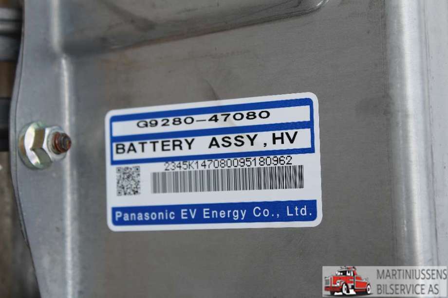 Batteripakke elbil til Toyota Prius 2009-2016 (Type III) (COMBI) (COMBI) (TOYOTA|G9280-47080|)