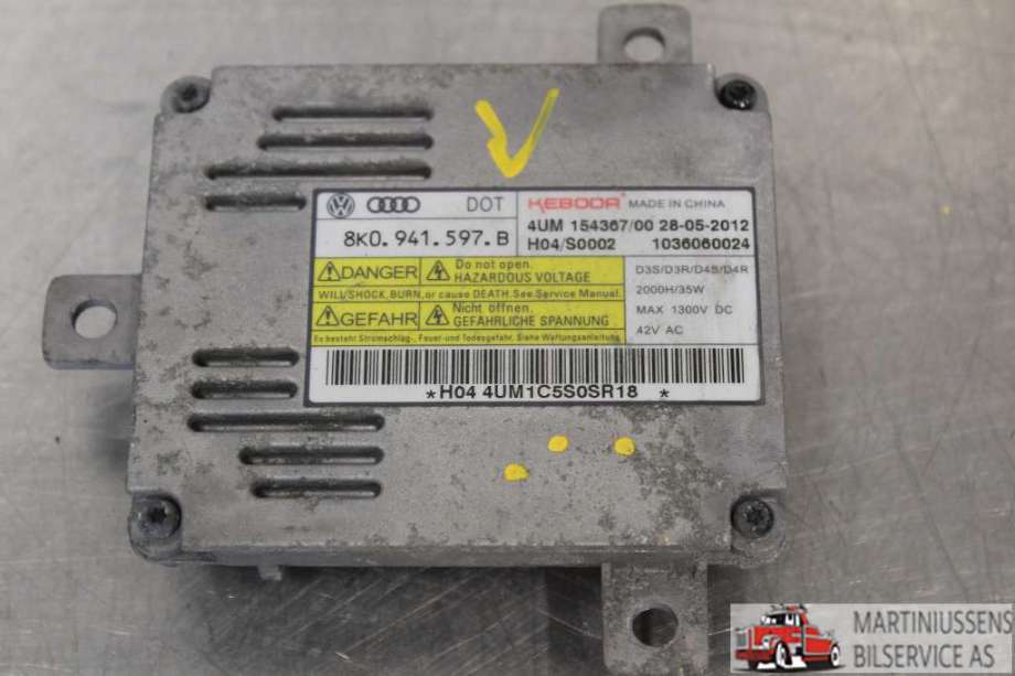 Styreenhet xenon/ballast til VW Golf VII, 2012-2017 (Fase 1)  (VOLKSWAGEN|)