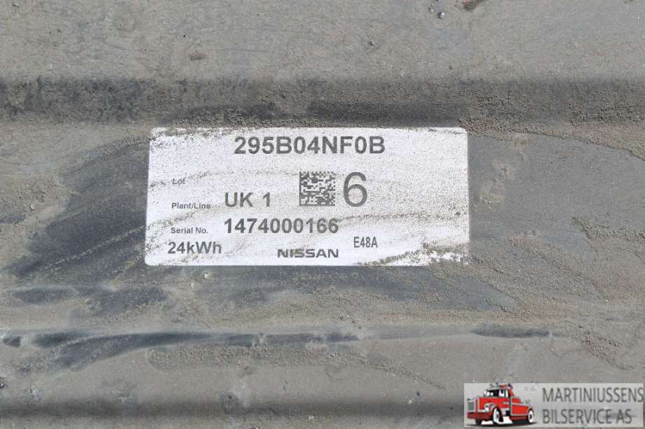 Batteripakke elbil til Nissan Leaf 2011-2017 (Type I)  (NISSAN|295R04NF0B|)