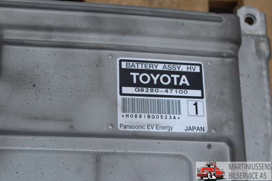 Batteripakke elbil til Toyota Prius 2004-2009 (Type II) (COMBI) (COMBI) (TOYOTA|G9280-47100|)