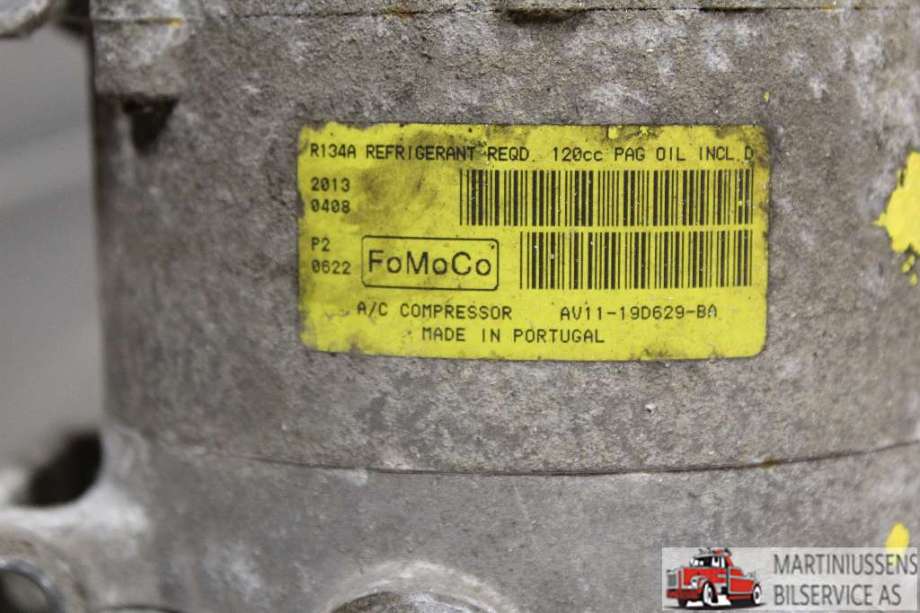 Aircondition kompressor til Ford Focus 2011-2014 (Type III, Fase 1)  (FORD||AV11-19D629-BA)