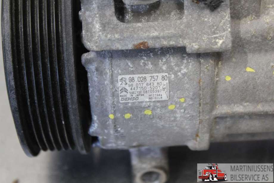 Aircondition kompressor til Peugeot Partner 2015-2019 (Type II, Fase 2) (PEUGEOT||98 028 757 80)