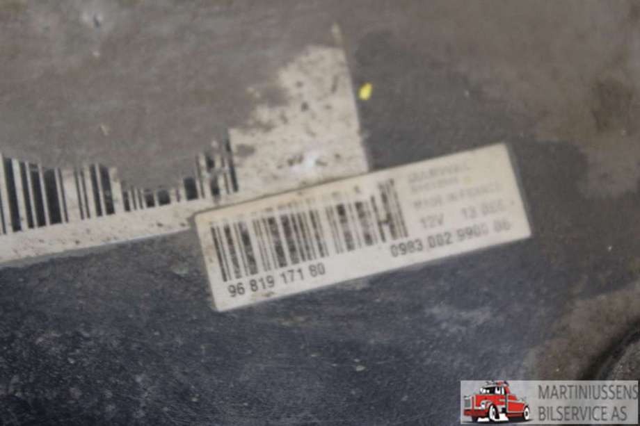 AdBlue tank til Peugeot 508 2011-2014 (Type I, Fase 1) (PEUGEOT|96 819 171 80|)