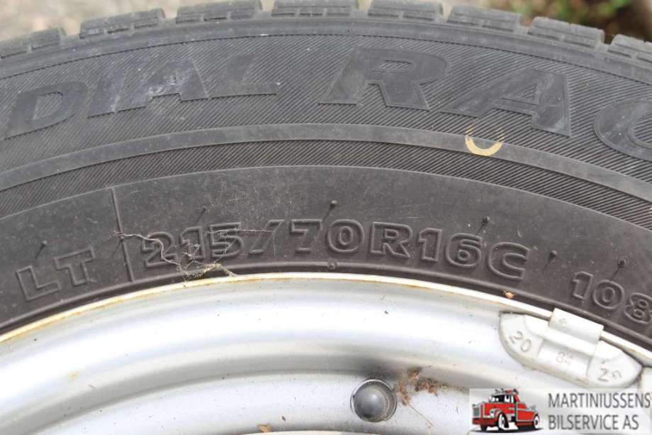Hjulsett aluminium sommer til Maxus EV80 2019-->> (MAXUS|RADIAL RA08|215/70R16 7MM|HANKOOK)