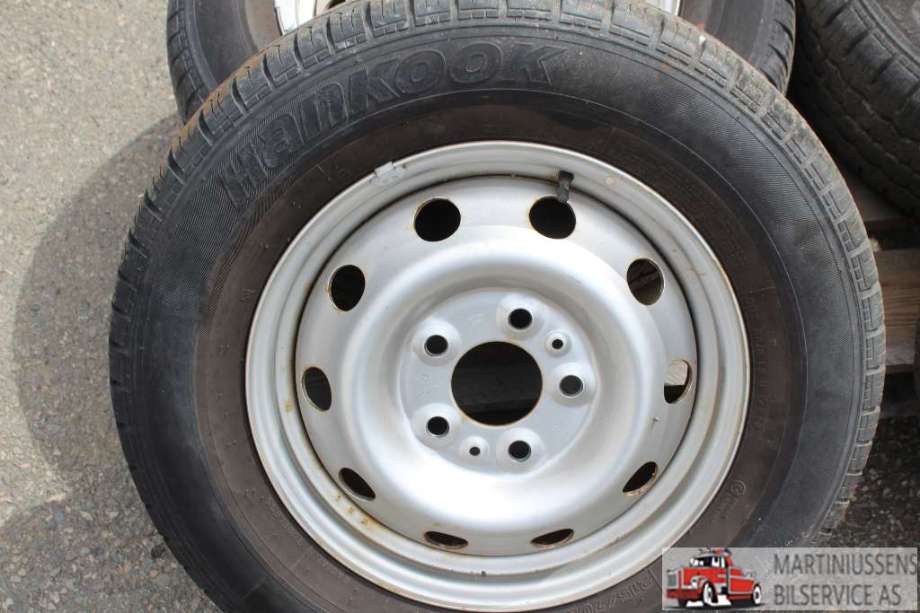 Hjulsett aluminium sommer til Maxus EV80 2019-->> (MAXUS|RADIAL RA08|215/70R16 7MM|HANKOOK)