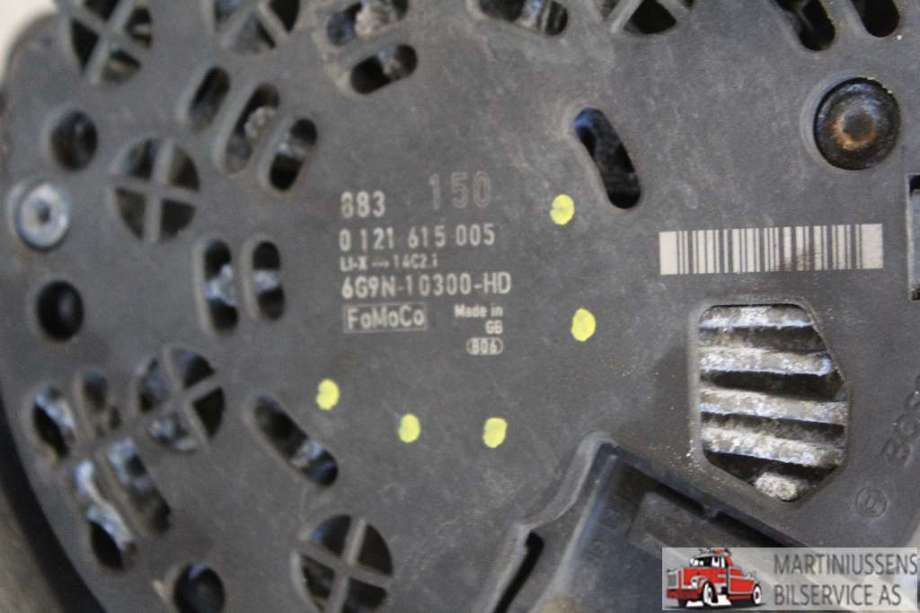 Dynamo til Volvo V70 2007-2013 (Type III, Fase 1) (VOLVO|0 121 615 005|)
