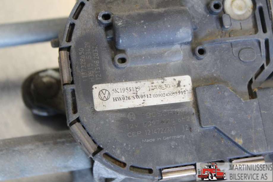 Viskermotor frontrute til VW Golf VI 2008-2012 (VOLKSWAGEN|5K1955119|)