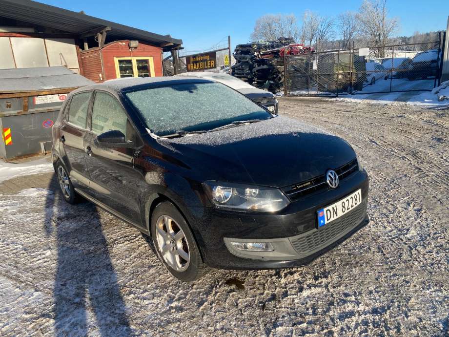 Frontlykt høyre halogen til VW Polo, 2009-2014 (Type V, Fase 1) (VOLKSWAGEN|)