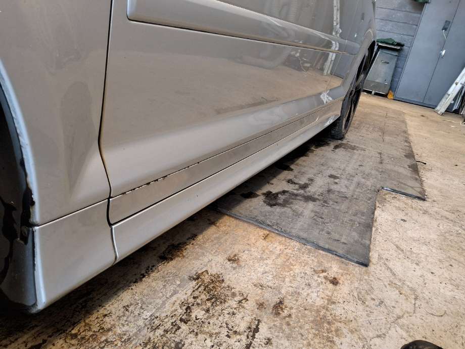 Kanalskjørt venstre til Audi A3 2009-2012 (Type II, Fase 2)  (AUDI|)