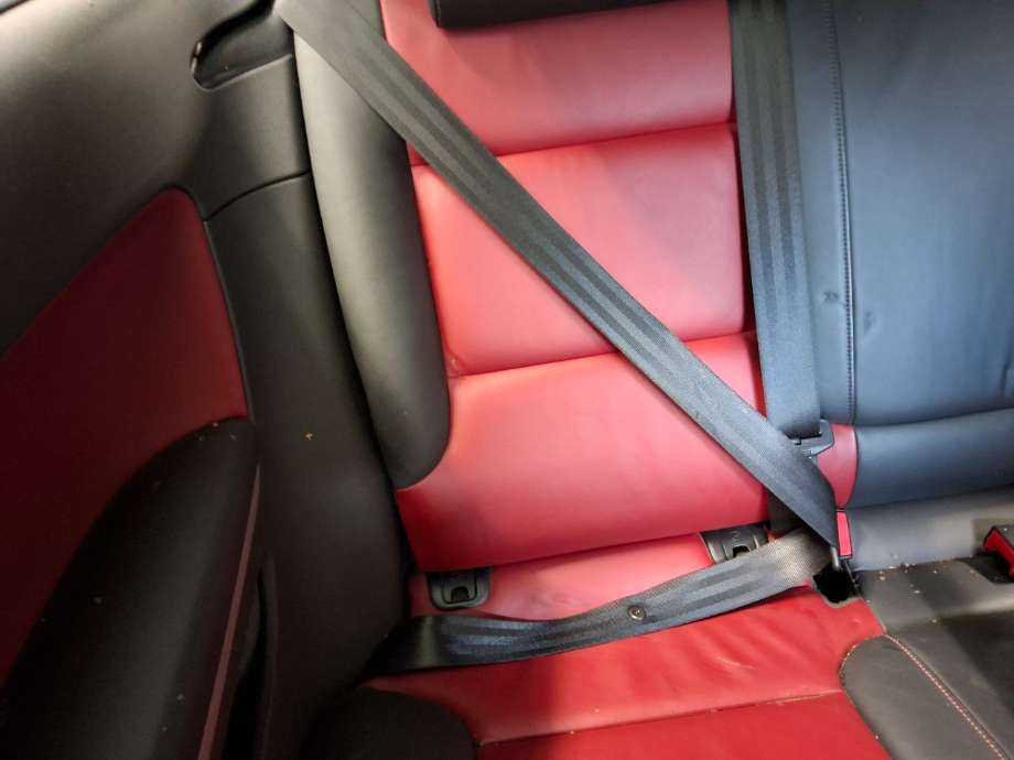 Sikkerhetsbelte bak høyre til Audi A3, 2009-2012 (Type II, Fase 2) (AUDI|)